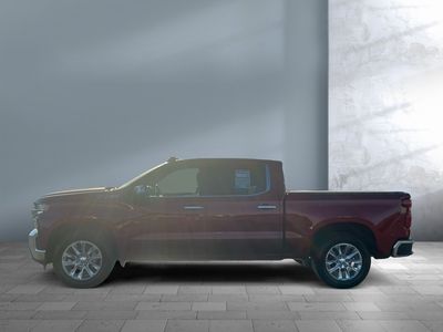 2021 Chevrolet Silverado 1500 — rear three-quarter view