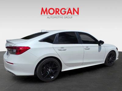 2024 Honda Civic — rear three-quarter view