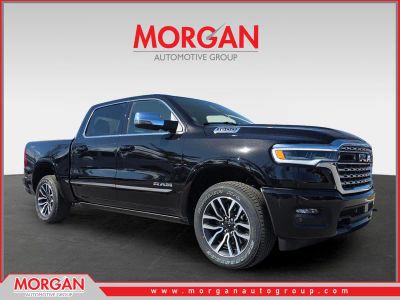 2026 Ram 1500 Limited in Black — front three-quarter view