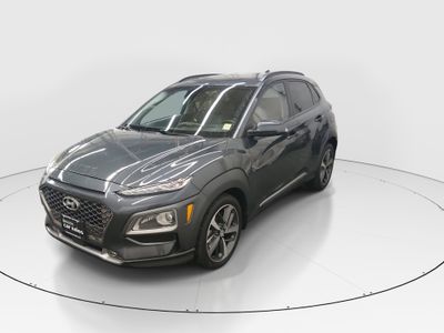 2019 Hyundai Kona — rear three-quarter view