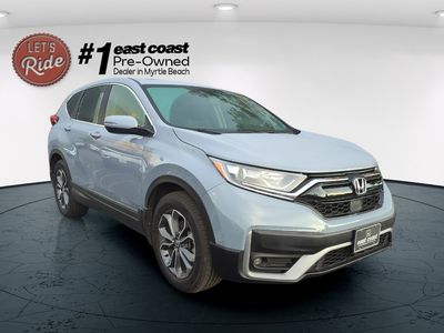 2022 Honda CR-V — rear three-quarter view