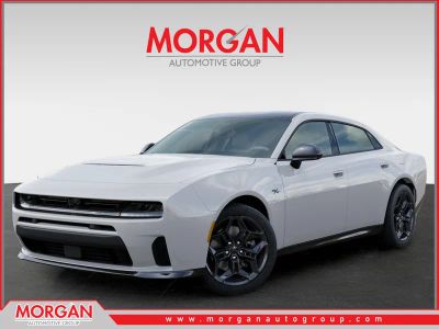 2026 Dodge Charger R/T in White — front three-quarter view