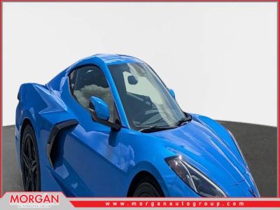 2026 Chevrolet Corvette Stingray in Blue — front three-quarter view