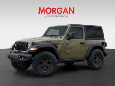 2026 Jeep Wrangler — side profile view