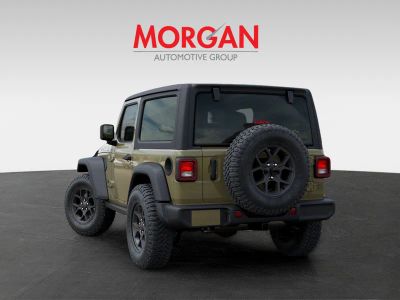 2026 Jeep Wrangler — rear three-quarter view