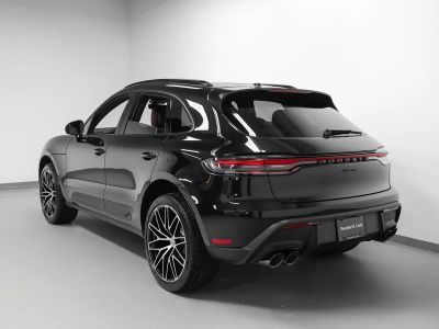 2026 Porsche Macan — rear three-quarter view