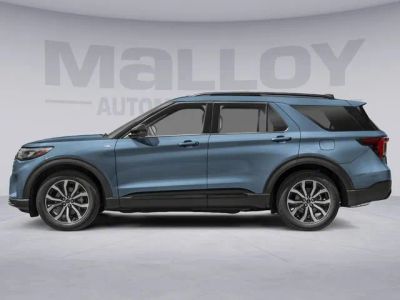 2026 Ford Explorer — rear three-quarter view