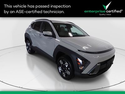 2025 Hyundai Kona SEL AWD — front three-quarter view