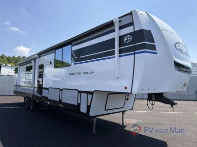 2027 Forest River RV Cherokee Arctic Wolf — front three-quarter view
