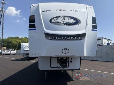 2027 Forest River RV Cherokee Arctic Wolf — rear three-quarter view
