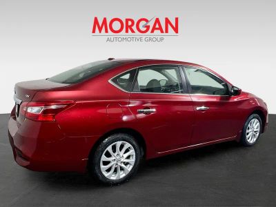 2019 Nissan Sentra — rear three-quarter view