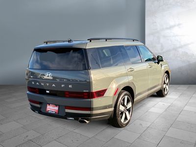 2026 Hyundai Santa Fe — rear three-quarter view