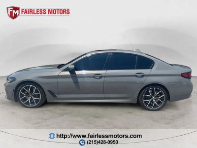 2021 BMW 5 Series — side profile view