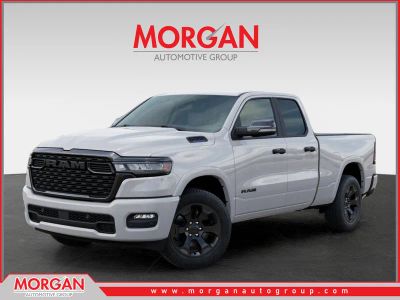 2026 Ram 1500 Big Horn/Lone Star in White — front three-quarter view
