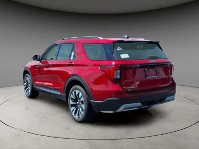 2026 Ford Explorer — rear three-quarter view