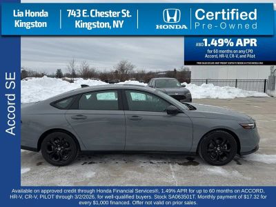 2025 Honda Accord Sedan SE CVT — photo 9 view