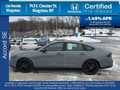 2025 Honda Accord Sedan SE CVT — photo 25 view