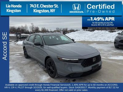 2025 Honda Accord Sedan SE CVT — side profile view