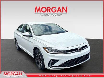 2026 Volkswagen Jetta S in White — front three-quarter view