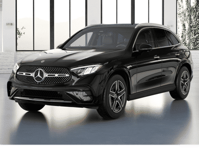 2026 Mercedes-Benz GLC 300 in Black — front three-quarter view