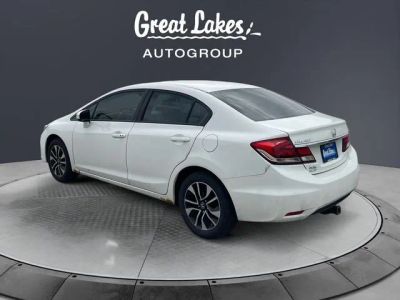 2014 Honda Civic — rear three-quarter view