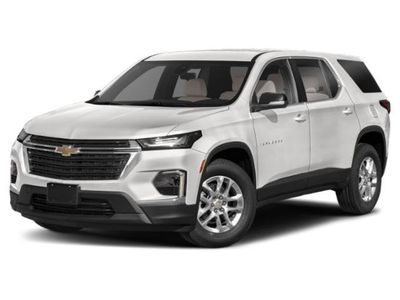 2023 Chevrolet Traverse LT Cloth in Northsky Blue Metallic — front three-quarter view