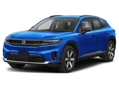 2026 Honda Prologue Touring in Pacific Blue Metallic — front three-quarter view