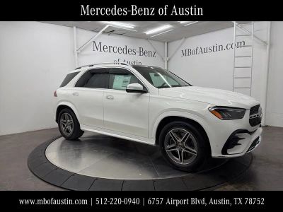 2026 Mercedes-Benz GLE 350 in Polar White — front three-quarter view