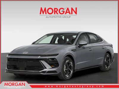 2026 Hyundai SONATA SEL Sport in Portofino Gray — front three-quarter view