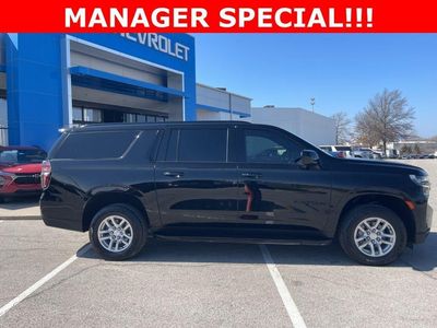 2022 Chevrolet Suburban — rear three-quarter view