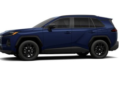 2026 Toyota RAV4 — rear three-quarter view