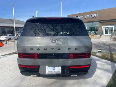 2026 Hyundai Santa Fe Hybrid — interior view