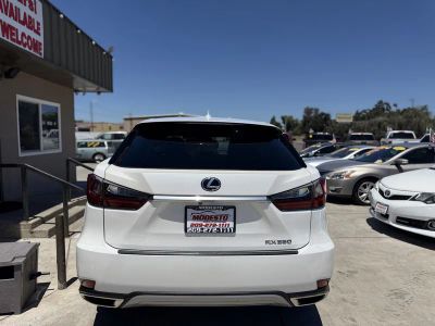 2021 Lexus RX 350 — interior view