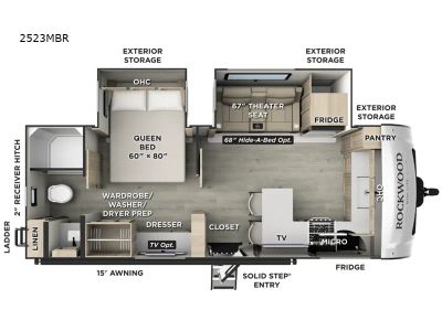 2027 Forest River RV Rockwood Mini Lite — side profile view