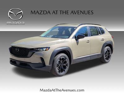 2026 Mazda CX-50 2.5 S Meridian Edition in Beige — front three-quarter view