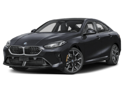 2026 BMW 2 Series 228 xDrive in Black Sapphire Metallic — front three-quarter view