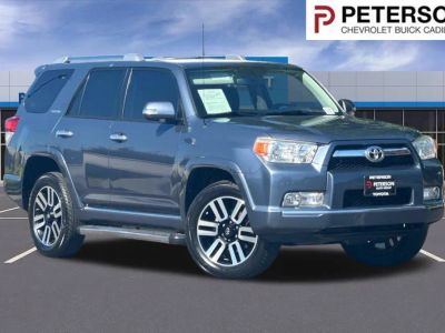 2012 Toyota 4Runner SR5 in Silver — front three-quarter view