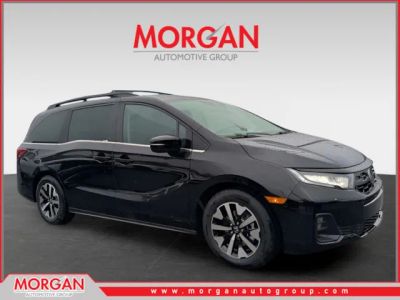 2026 Honda Odyssey EX-L in Black — front three-quarter view
