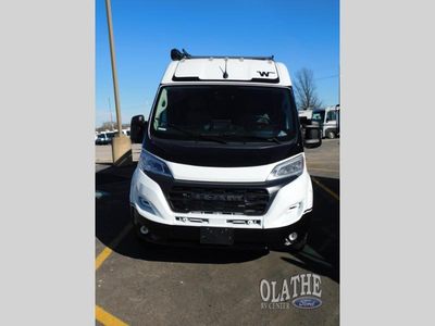 2026 Winnebago Travato — rear three-quarter view