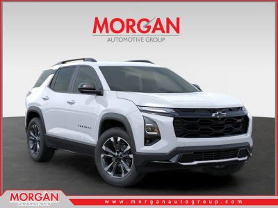2026 Chevrolet Equinox FWD RS in Polar White Tricoat — front three-quarter view