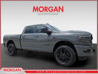 2026 Ram 2500 Laramie in Gray — front three-quarter view
