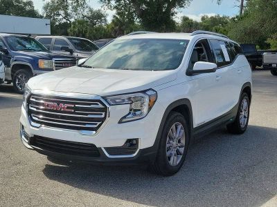 2024 GMC Terrain — rear three-quarter view