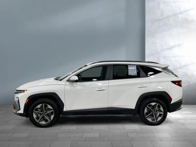 2026 Hyundai Tucson — rear three-quarter view