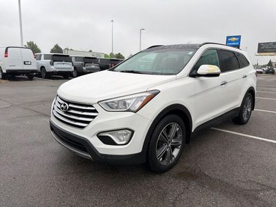 2014 Hyundai Santa Fe — engine compartment view