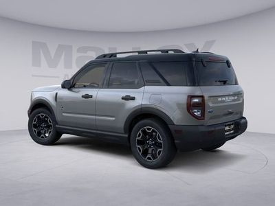 2026 Ford Bronco Sport Outer Banks in Carbonized Gray Metallic — front three-quarter view