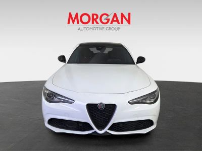 2022 Alfa Romeo Giulia — rear three-quarter view