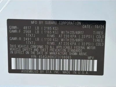 2026 Subaru Crosstrek — photo 42 view