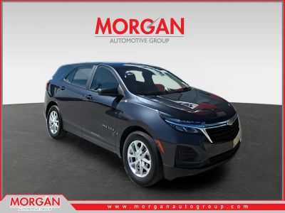 2022 Chevrolet Equinox LS in Gray — front three-quarter view