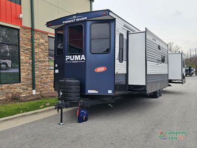 2026 Forest River RV Puma Vista — rear three-quarter view