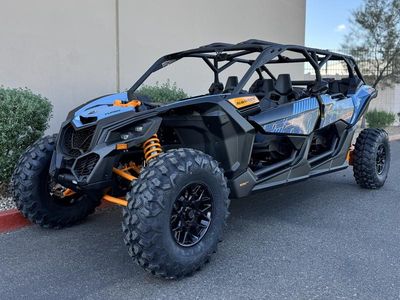 2026 Can-Am Maverick X3 MAX DS Turbo Scandi Blue & Orange Crush - Photo 3